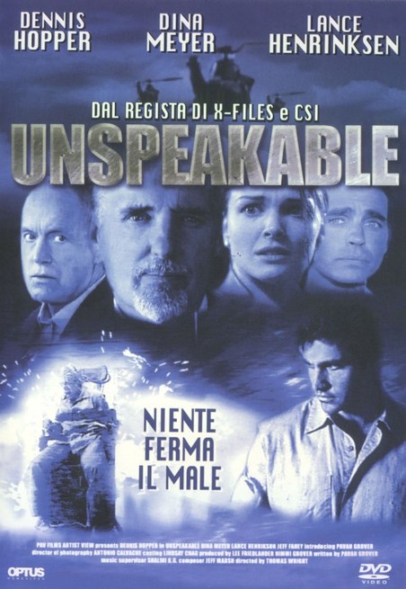 UNSPEAKABLE DVD