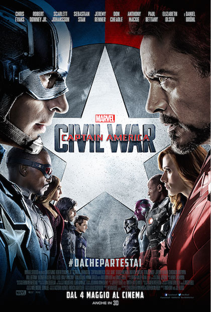 CAPTAIN AMERICA 3 - CIVIL WAR (2015) (Marvel Studios) Blu-ray disc