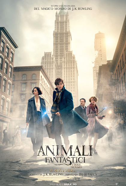ANIMALI FANTASTICI E DOVE TROVARLI Blu-ray disc