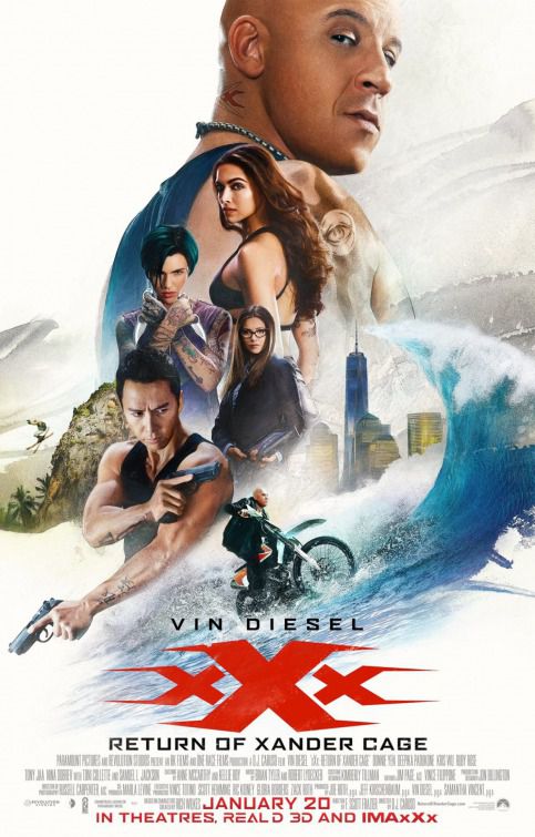 XXX - IL RITORNO DI XANDER CAGE (2016) Blu-ray disc