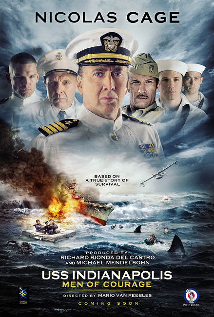 USS INDIANAPOLIS Blu-ray disc