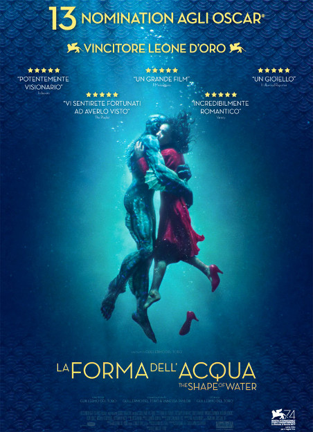 LA FORMA DELL'ACQUA - THE SHAPE OF WATER dvd