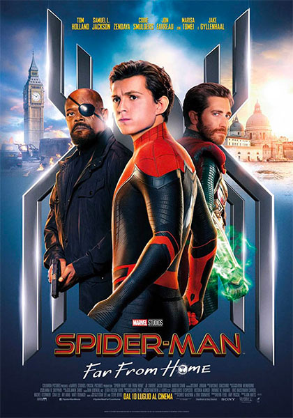 SPIDER MAN FAR FROM HOME Blu-ray disc (2019)