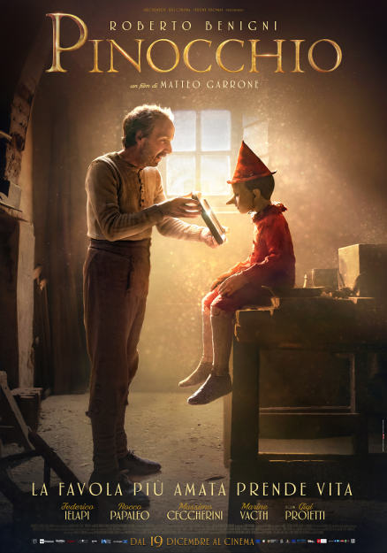PINOCCHIO (2019) dvd