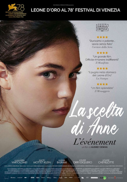 LA SCELTA DI ANNE - L'EVENEMENT (2021) (-)